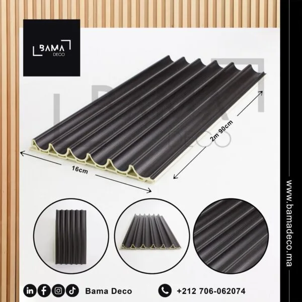 WENGE CURVÉ SLIM